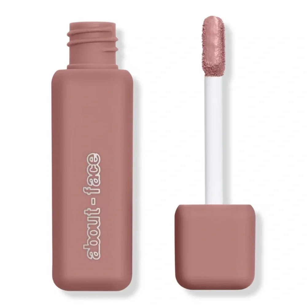 about-face Matte Fluid Eye Paint Vegan Eyeshadow Capulets Soft Brown New in Box